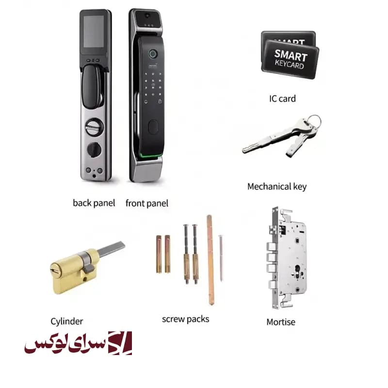 قفل تشخیص چهره Smart Pass مدل Elegant — تصویر ۵