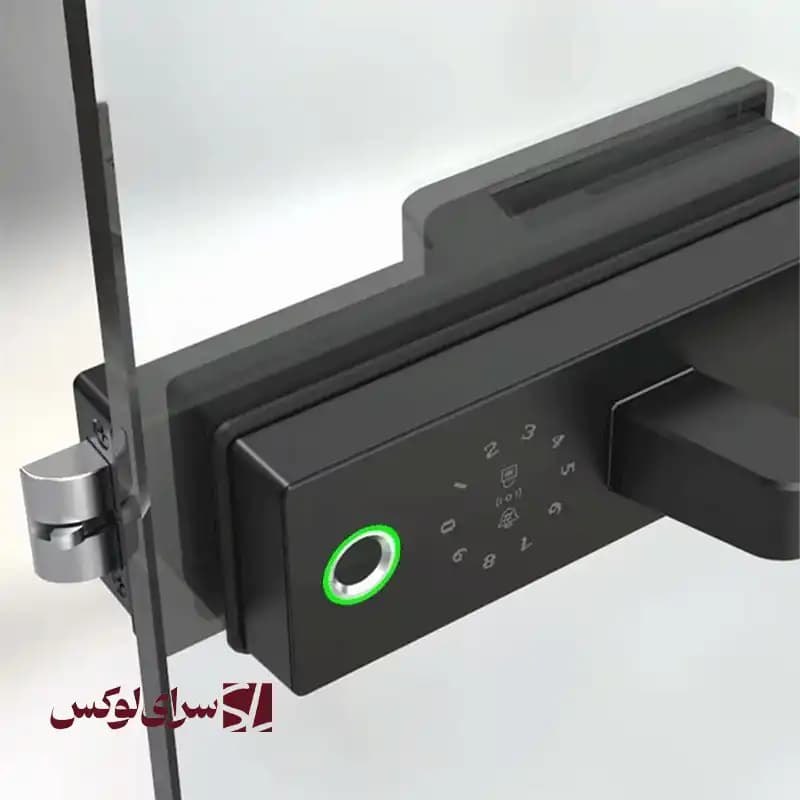 قفل دیجیتال درب شیشه DDL2305 — تصویر ۴