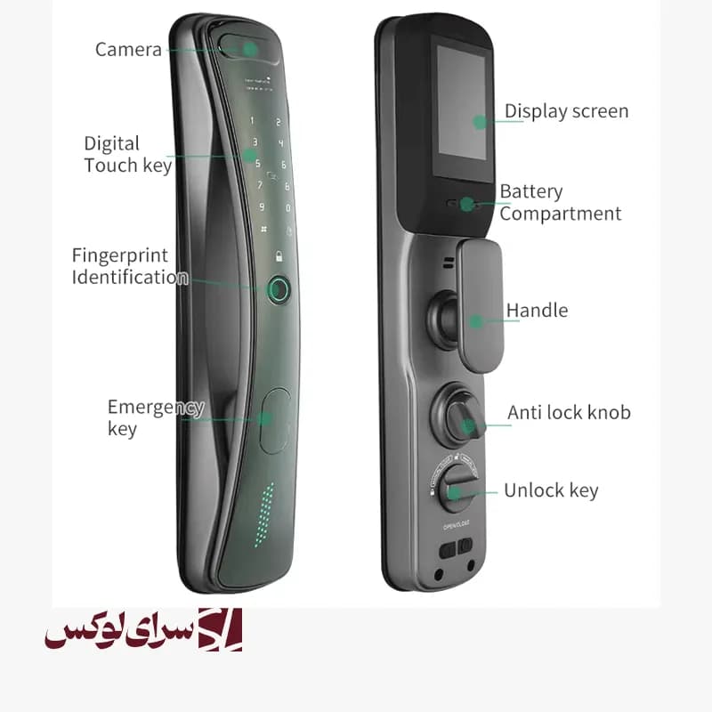 قفل هوشمند edel مدل سایما (2021) — تصویر ۸