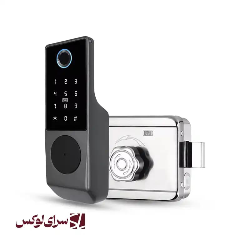 قفل هوشمند درب آهنی edel لادوگا — تصویر ۲