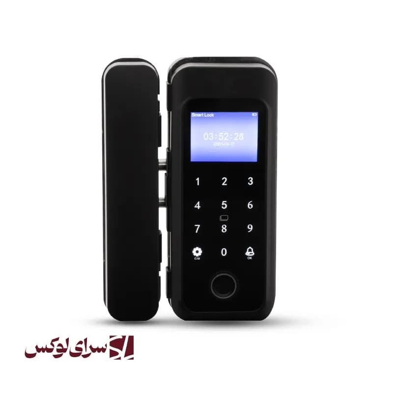 قفل هوشمند شیشه سکوریت edel پالاتین — تصویر ۲