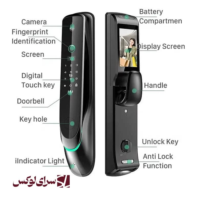 قفل هوشمند ایدل مدل زوریچ — تصویر ۶