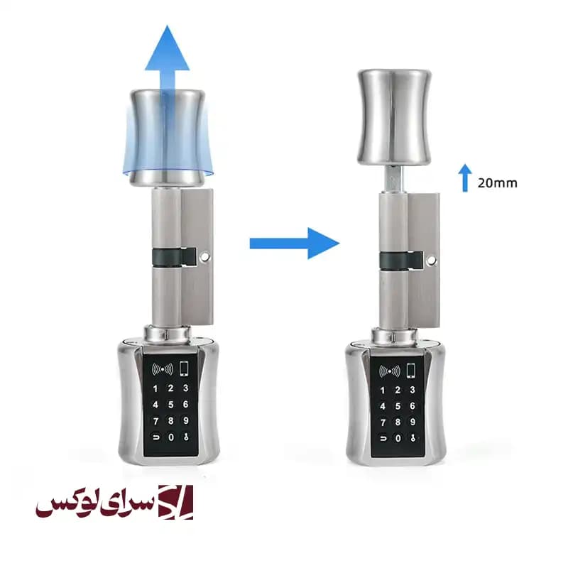 سیلندر قفل دیجیتال آیلاک T1 — تصویر ۶
