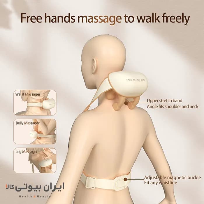 ماساژور گردن و شانه هژنگ مدل HZ-N2 — تصویر ۹