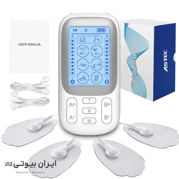 دستگاه فيزيوتراپى و تنس عضلانی کارینا مدل AS9020 — تصویر ۱۱