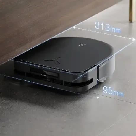 جارو رباتیک اکووکس مشکی ecovax x5 pro omni — تصویر ۵
