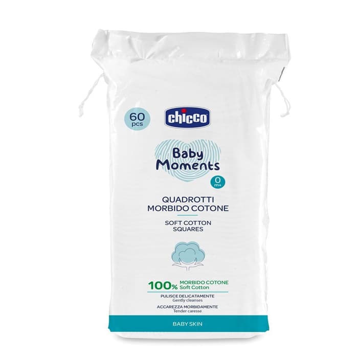 پنبه و لیف یکبار مصرف چیکو Chicco (اورجینال طرح جدید)