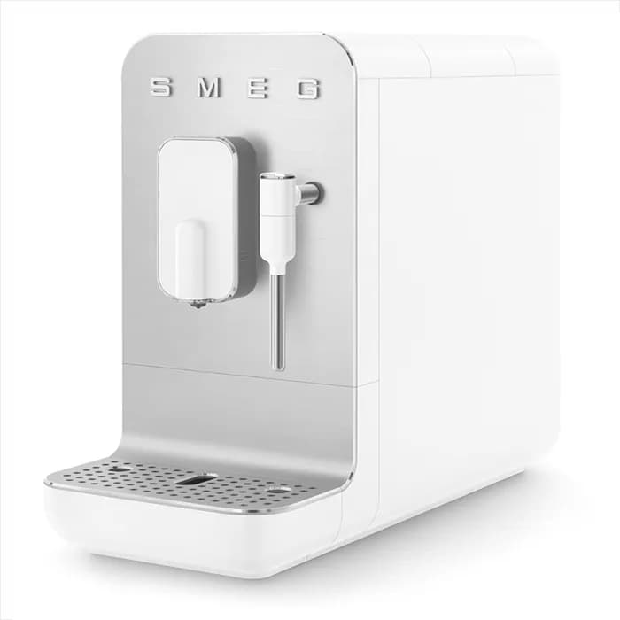 اسپرسوساز اتوماتیک اسمگ رنگ سفید مات با نازل بخار مدل BCC02 — تصویر ۱۰