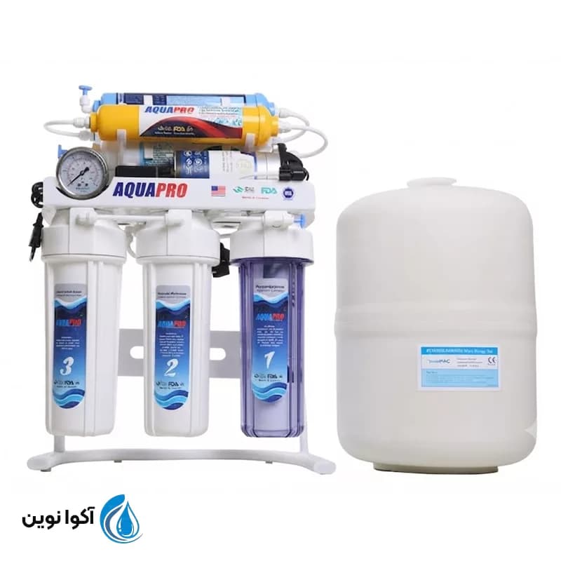 دستگاه تصفیه آب آکوا پرو Pomp Up-10 Stage TN Plus — تصویر ۲