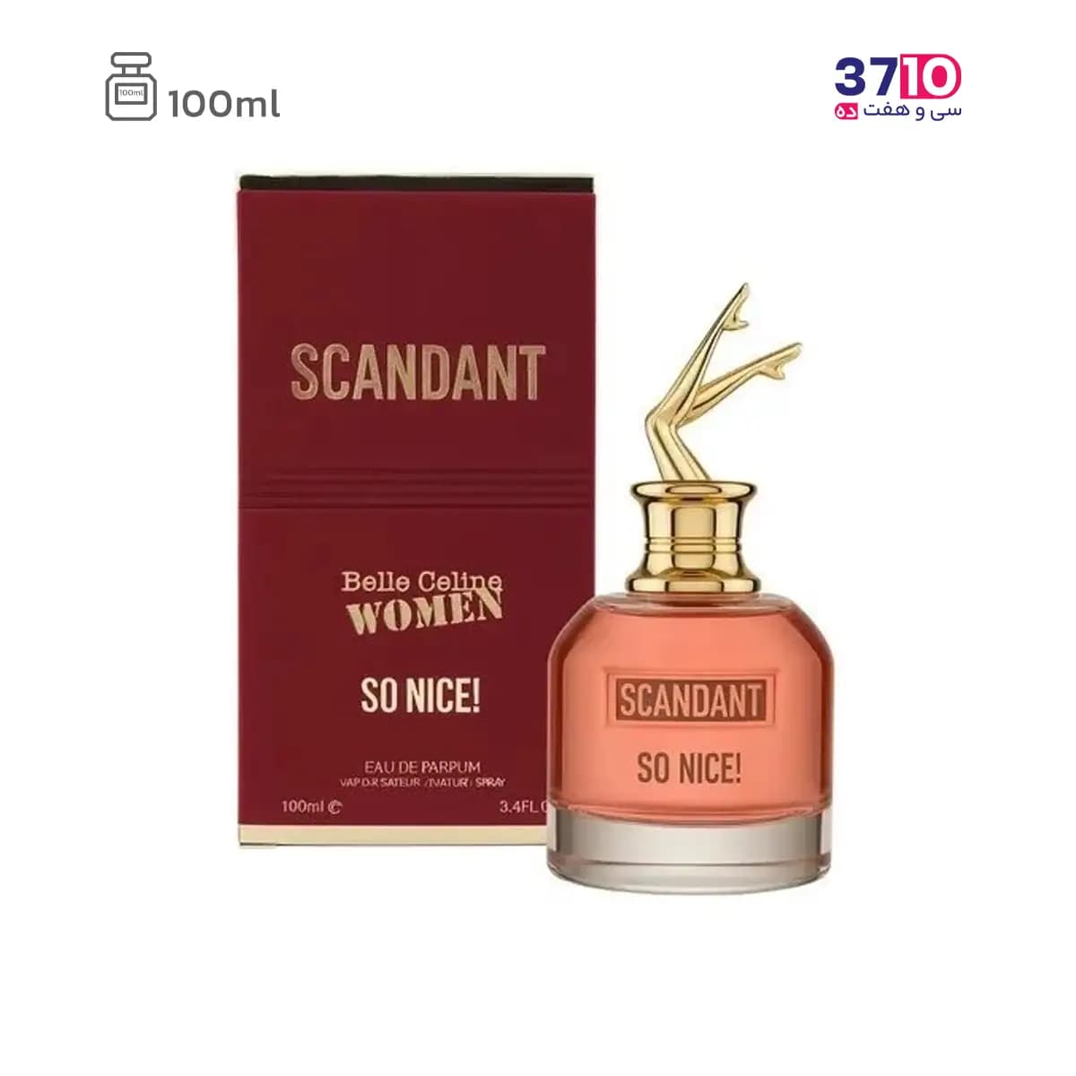 ادوپرفیوم زنانه اسکندانت بله سلین سو نایس فراگرنس ورد SCANDANT حجم 100 میلی لیتر