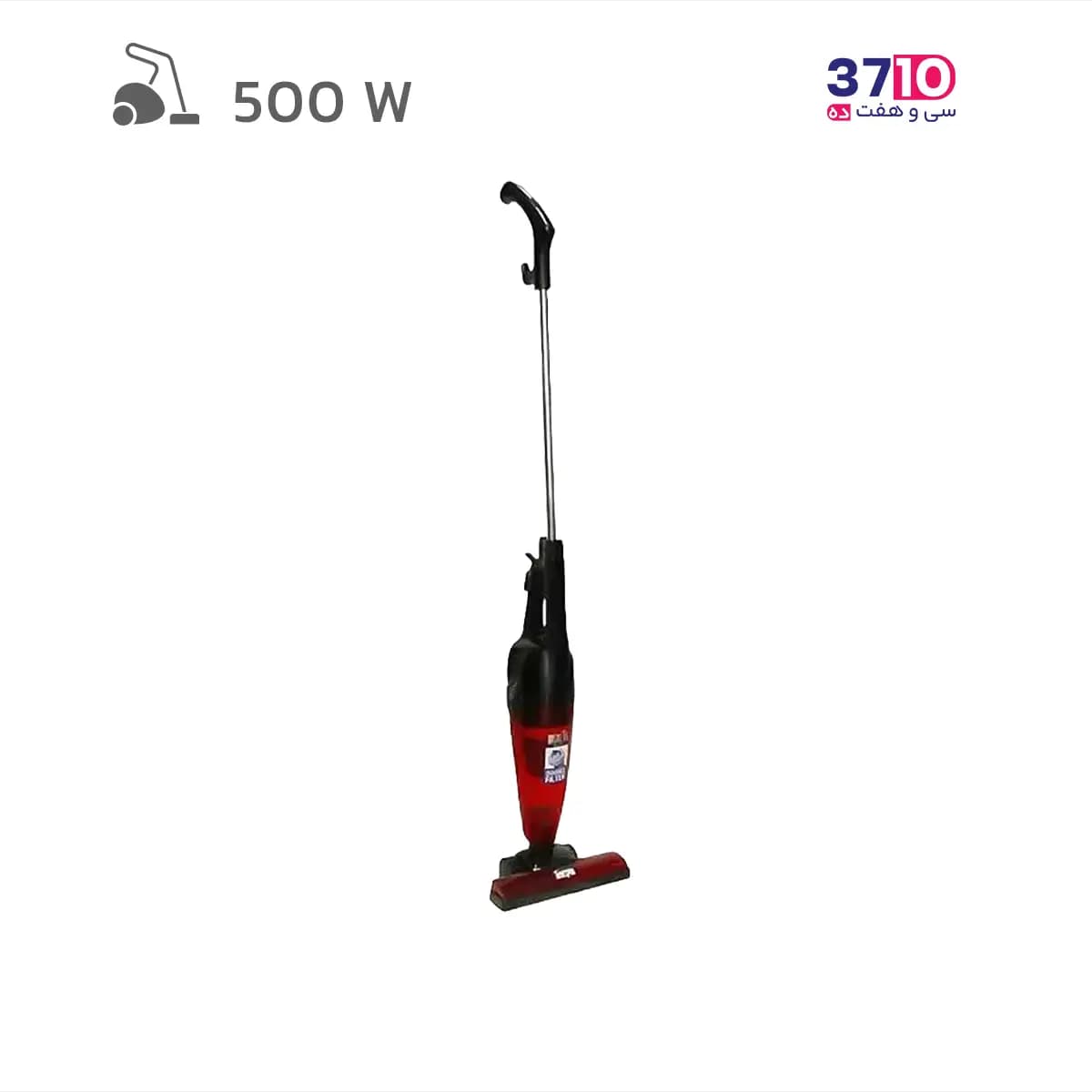 جاروبرقی عصایی سایا SAYA مدل MERLIN مرلین مشكى قرمز 500 وات