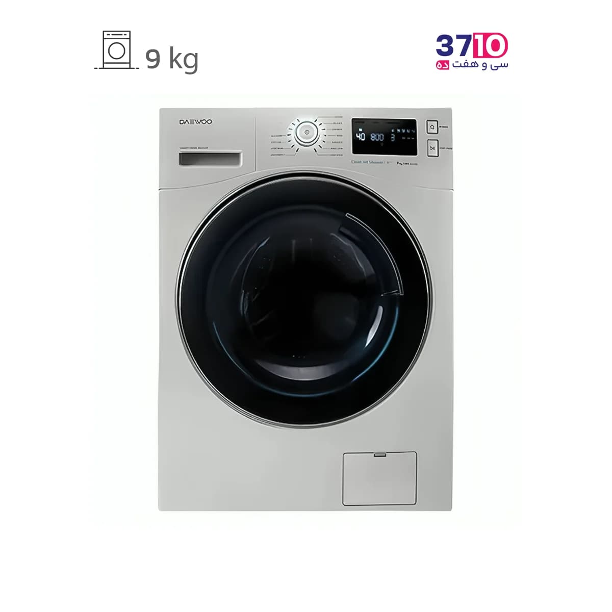 ماشین لباسشویی دوو DAEWOO مدل LM-981S نقره اى سری پالی هوشمند IOT