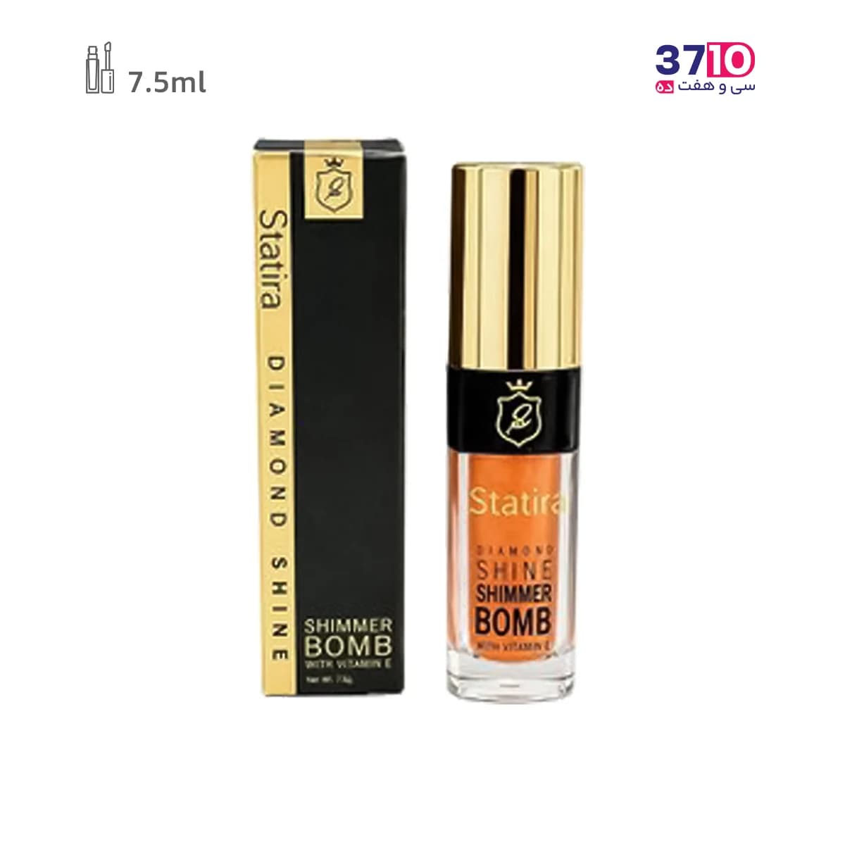رژ لب مایع شایمر بمب استاتیرا Statira شماره 614 — تصویر ۳