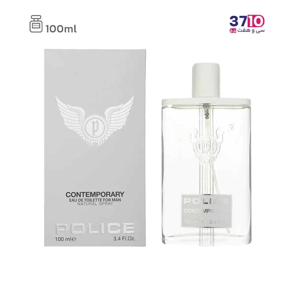 ادوتویلت مردانه پلیس مدل کانتمپورری Contemporary حجم 100 میلی لیتر — تصویر ۲
