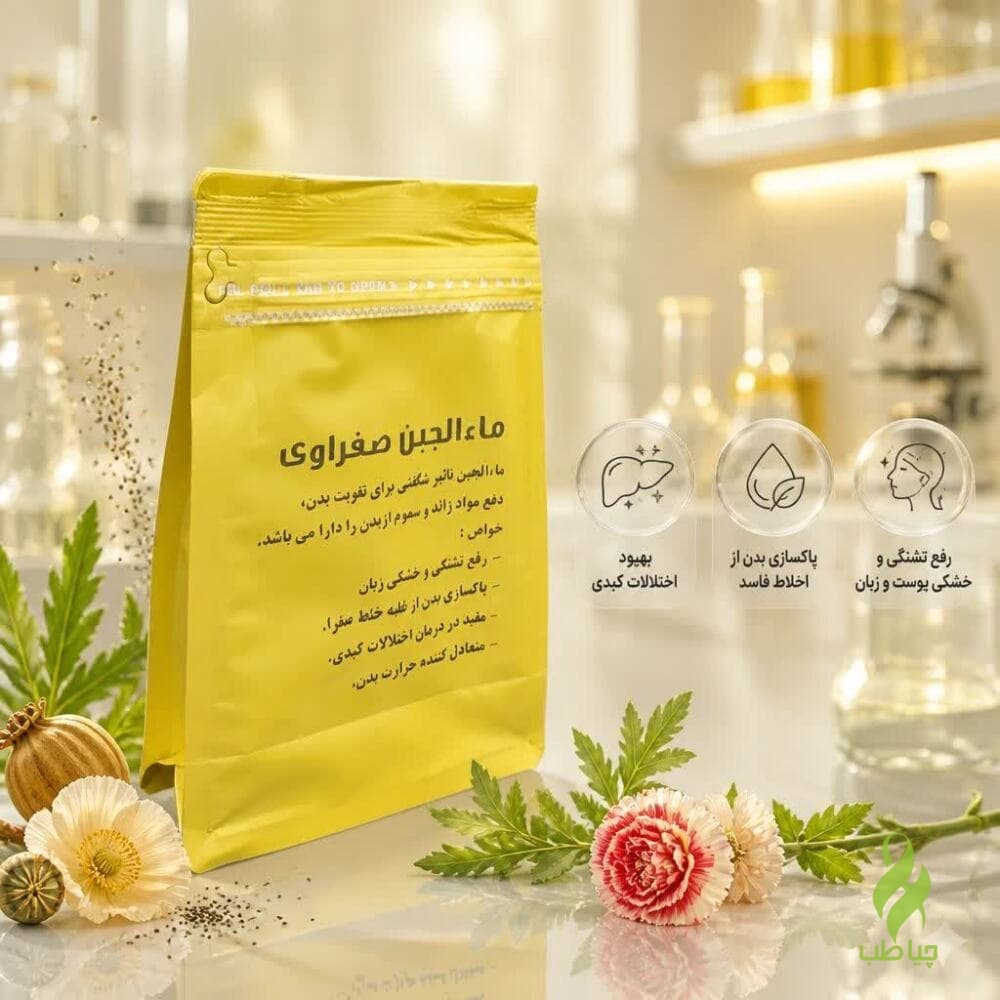 ماءالجبن صفراوی دکتر خیراندیش (پاکسازی بدن از اخلاط فاسد و رفع خشکی پوست و زبان) — تصویر ۲