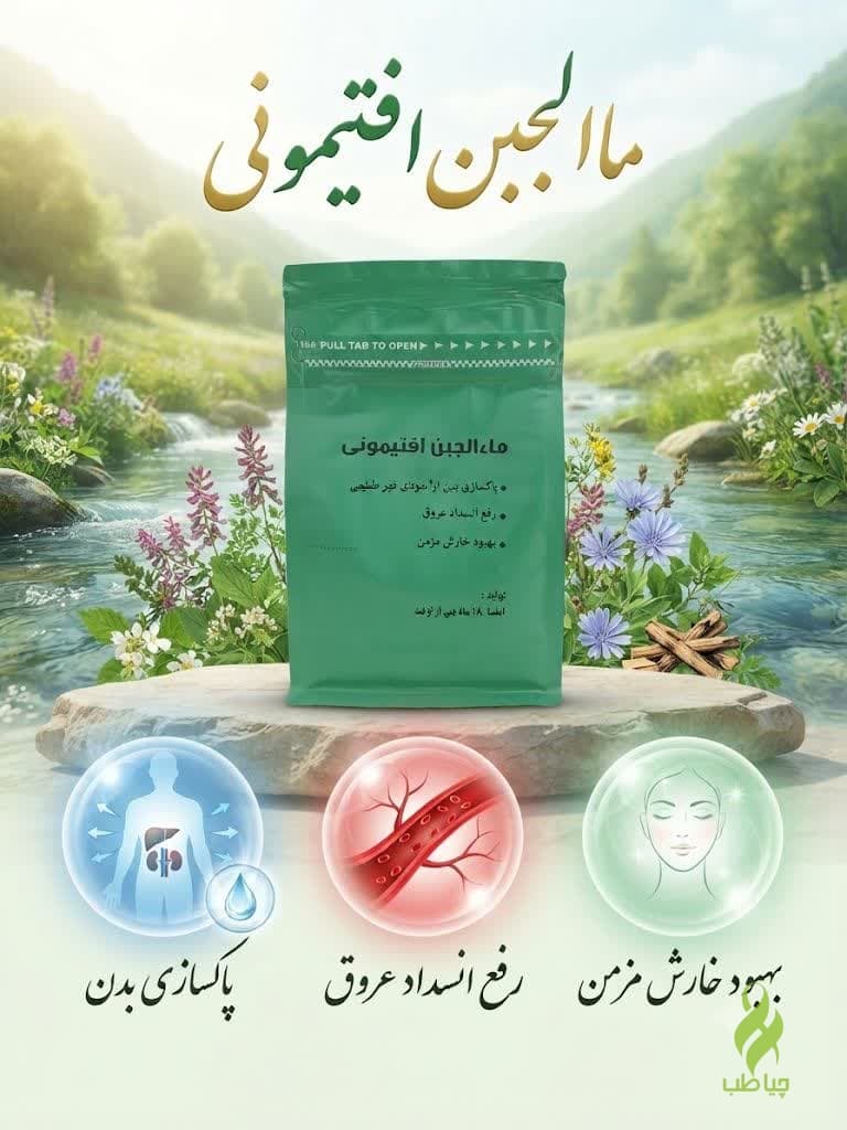 ماءالجبن افتیمونی دکتر خیراندیش (پاکسازی سودا مغز و رفع اگزما)