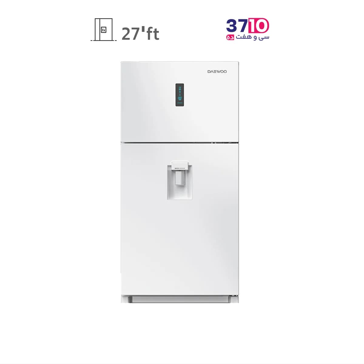 یخچال فریزر دوو DAEWOO مدل TMi-34MW سفید متالیک سری بوگگ هوشمند IOT