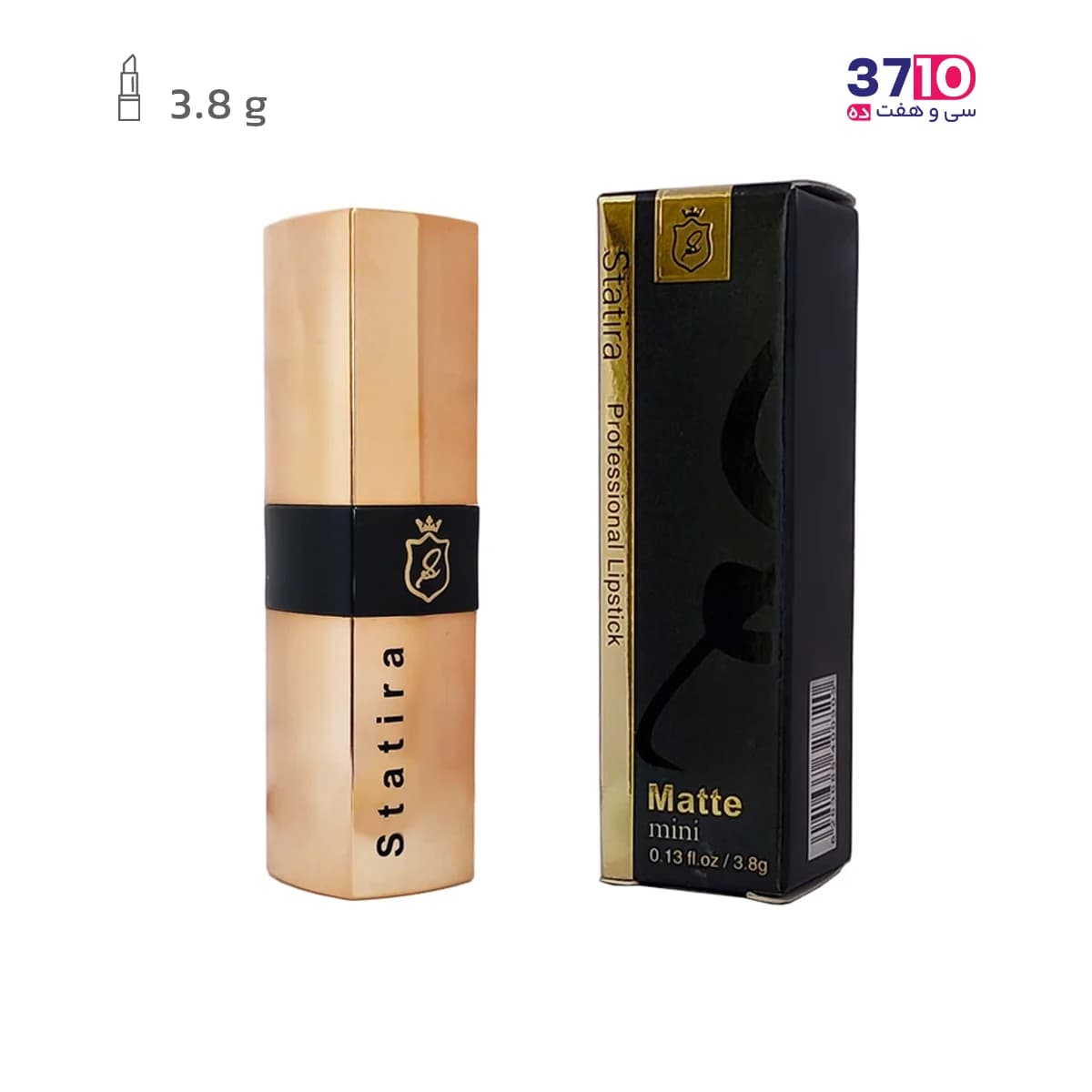 رژ لب جامد بدون سرب استاتیرا Statira شماره 228 — تصویر ۵