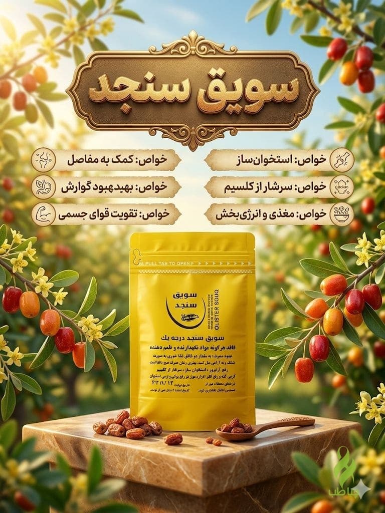 سویق سنجد دکتر خیراندیش250 گرمی
