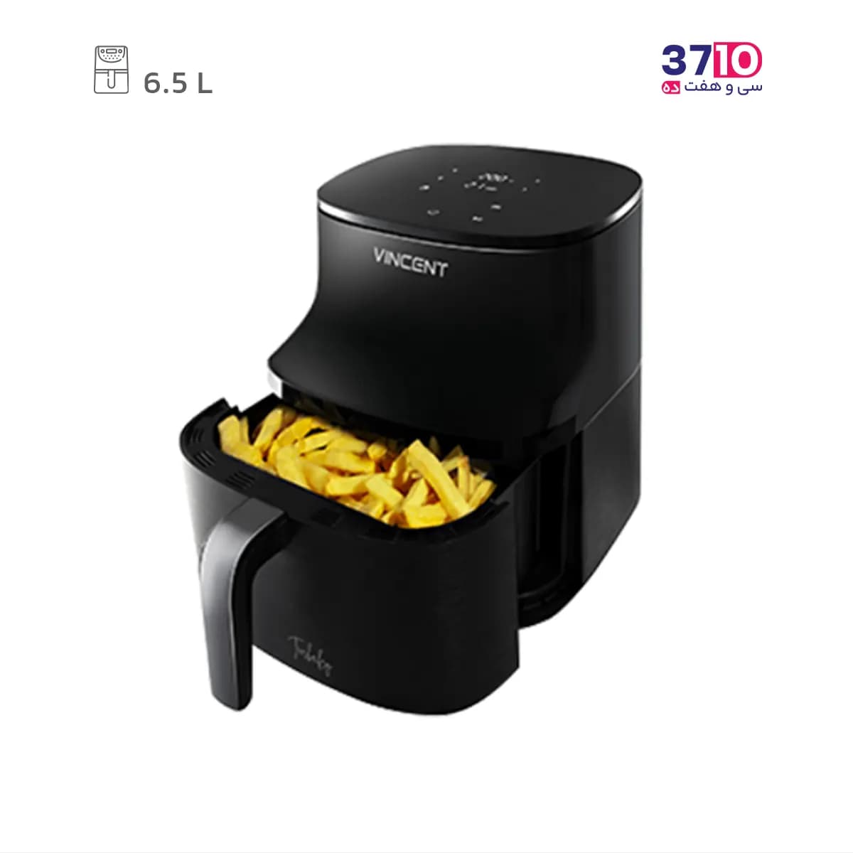 هواپز وینسنت VINCENT مدل AF7516/01 مشکی 6.5 لیتر — تصویر ۶