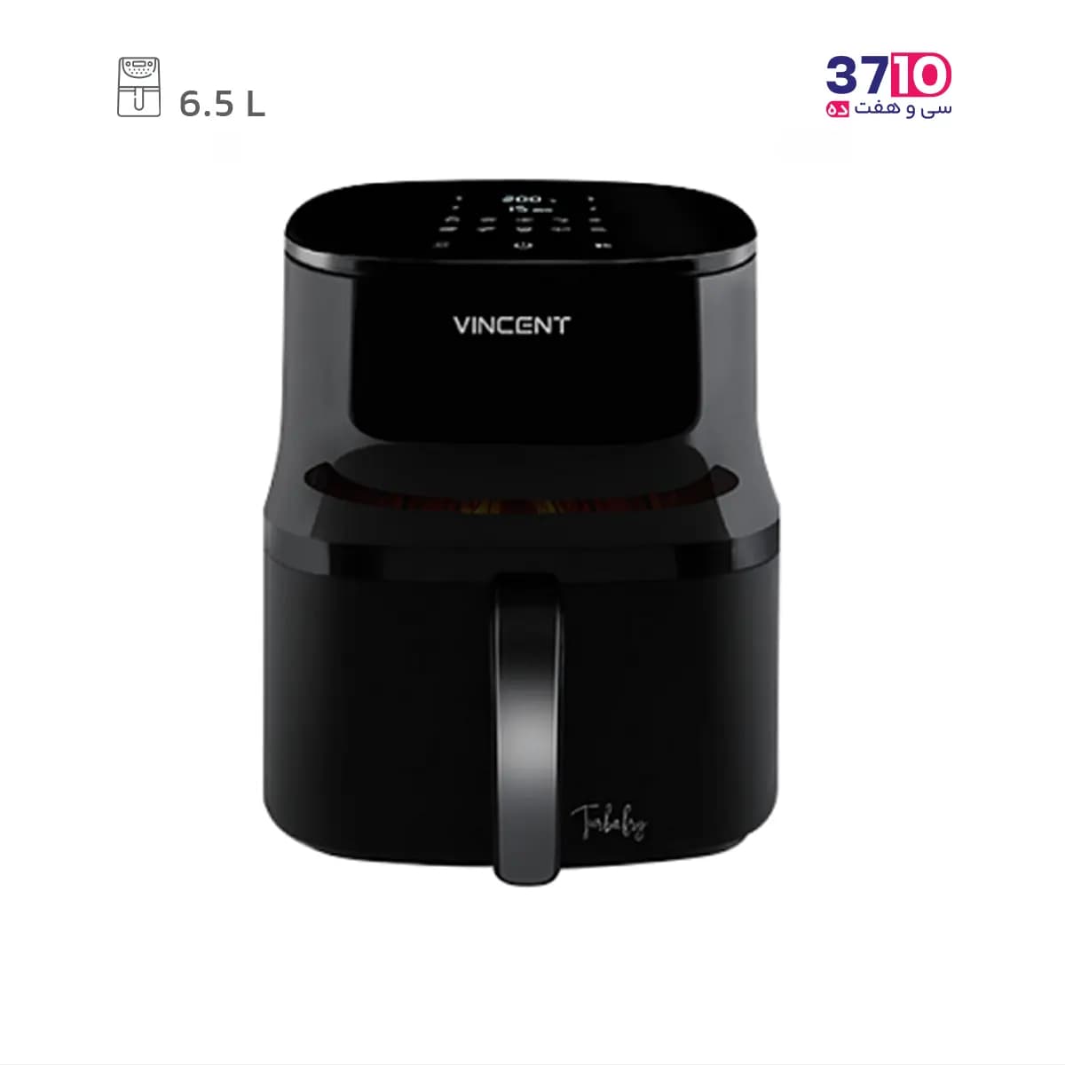 هواپز وینسنت VINCENT مدل AF7516/01 مشکی 6.5 لیتر — تصویر ۵
