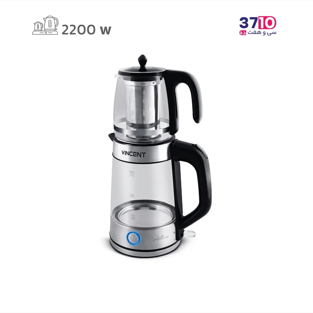 چای ساز وینسنت VINCENT مدل TM4222/05 — تصویر ۳