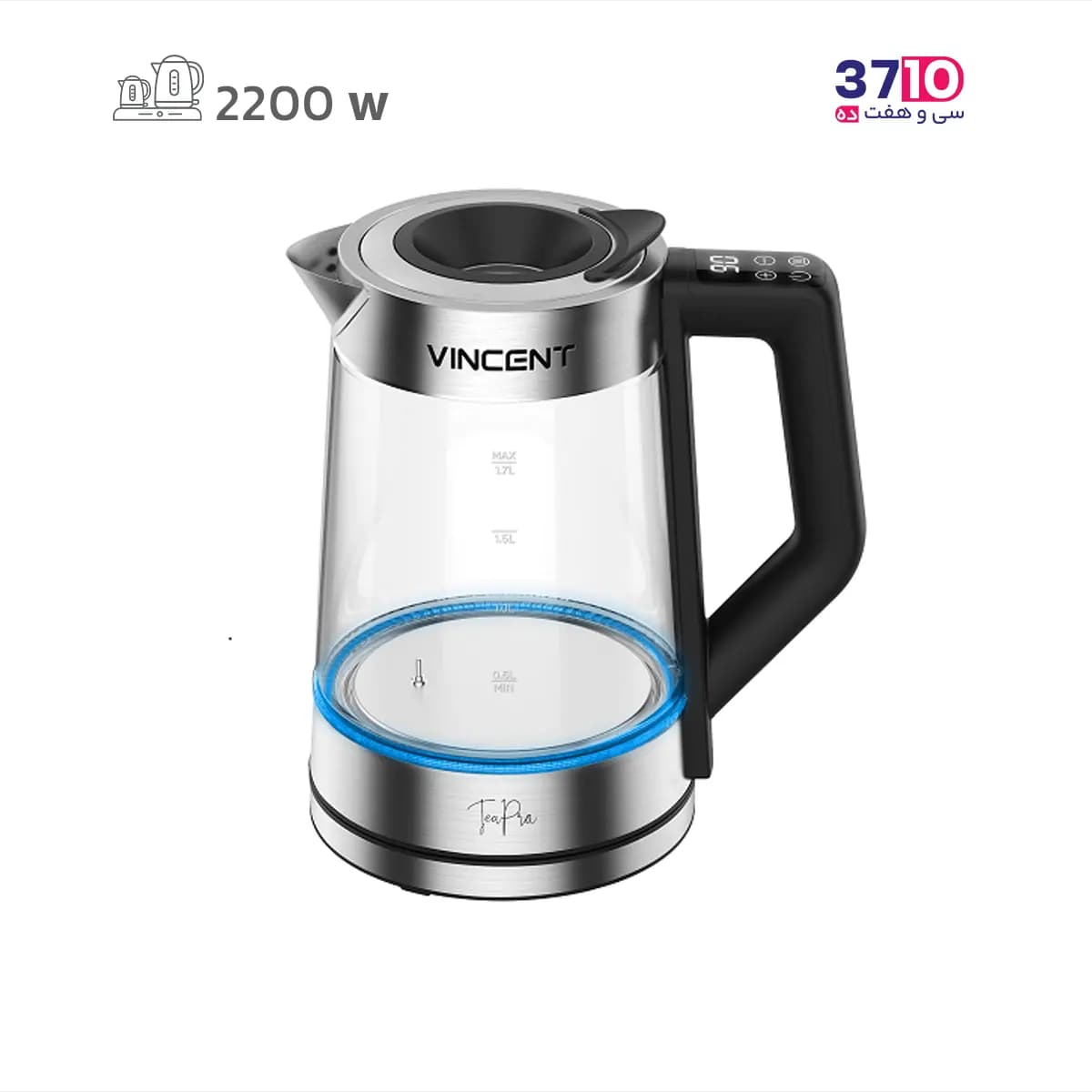 چای ساز وینسنت VINCENT مدل TM5522/05 — تصویر ۳