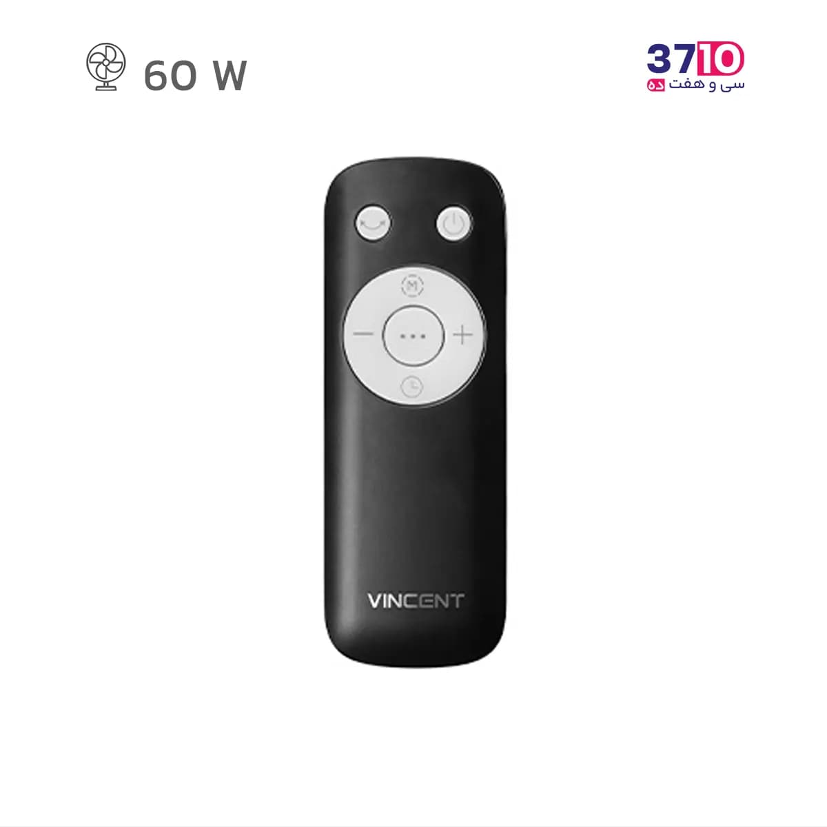 پنکه پایه بلند وینسنت VINCENT مدل SF4360/01 کنترل دار مشکی — تصویر ۸