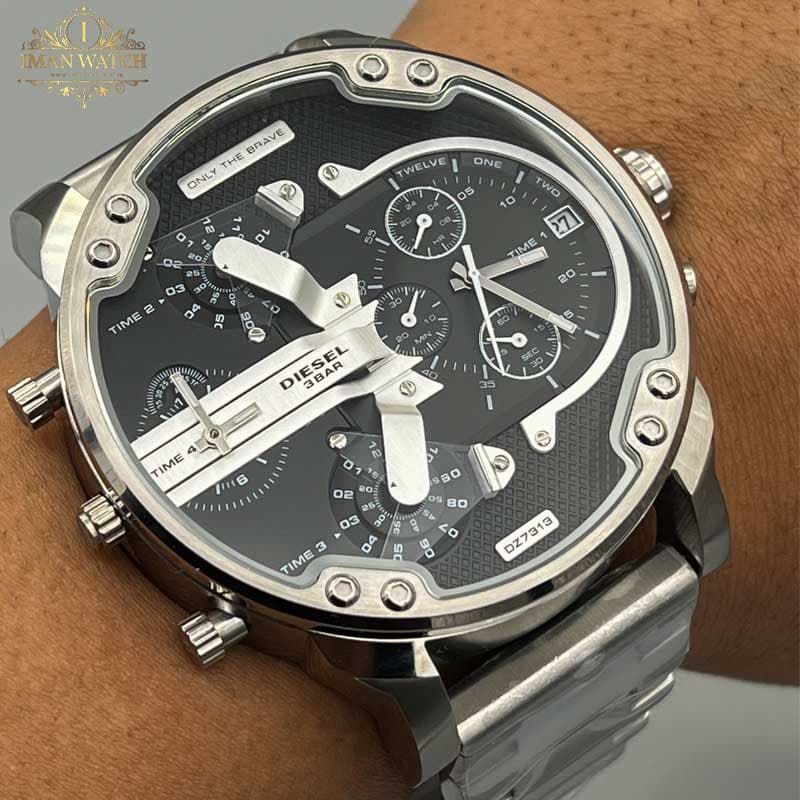 ساعت مچی دیزل هفت موتوره بند استیل WATCH DIESEL DZ7313 — تصویر ۱۰