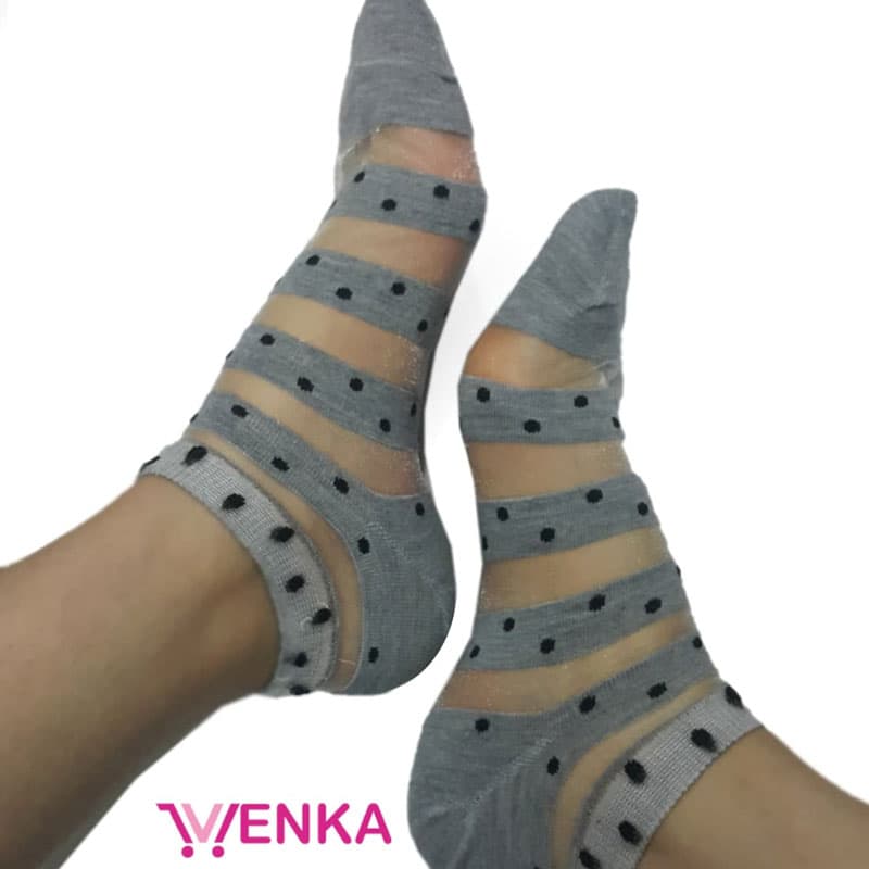 جوراب مچی شیشه ای مدل 7399