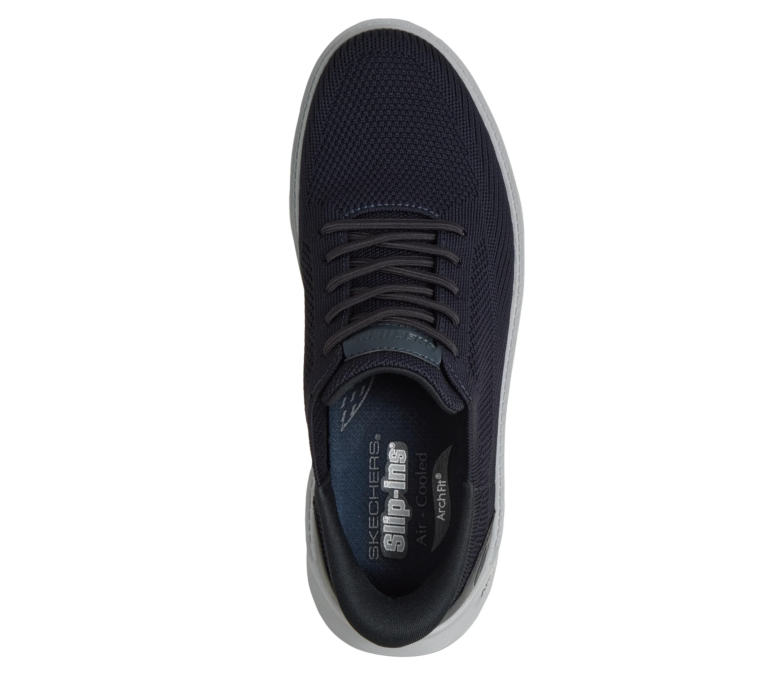 کفش اسکچرز مردانه Skechers Slip-ins Relaxed Fit: Arch Fit Garza – Octavious 205700/DKNV — تصویر ۳