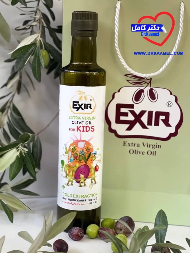 روغن زیتون فرابکر اکسیر مخصوص کودکان 500 میلی لیتر | مناسب بالای 7 ماه