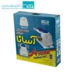 توالت فرنگی دیواری آسانا با قیف تاشو — تصویر ۱۲