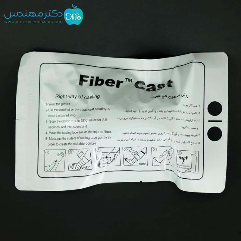 گچ فایبرگلاس فایبرکست 5 اینچ — تصویر ۷
