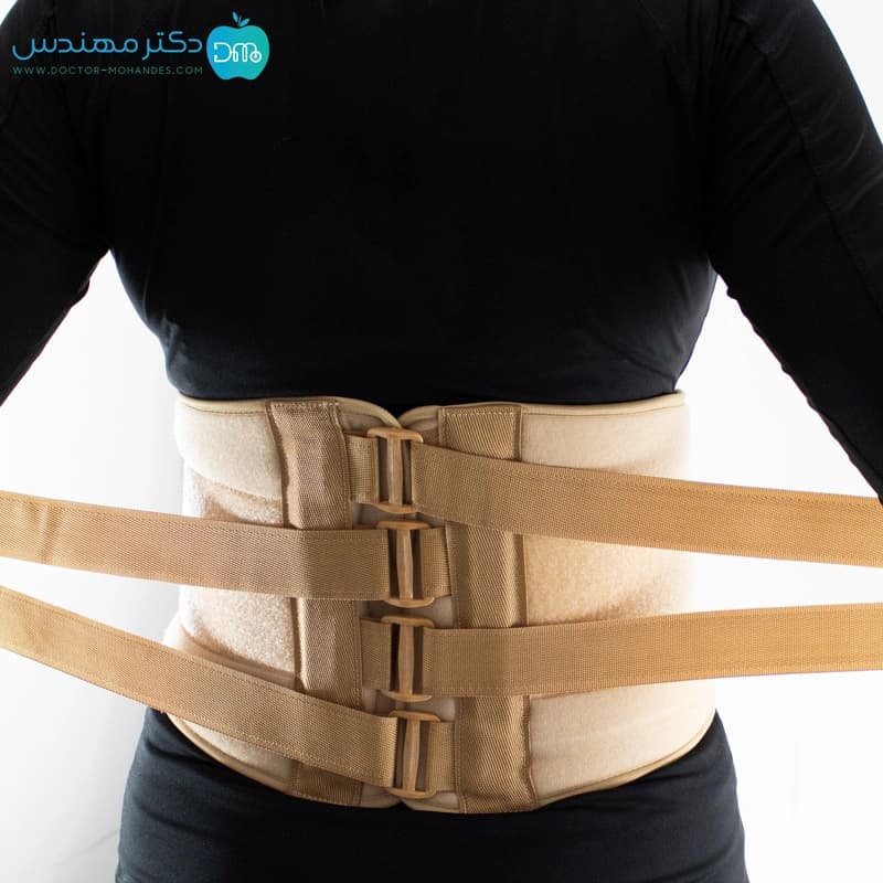 کمربند طبی قرقره ای سماطب کد 4042 — تصویر ۸
