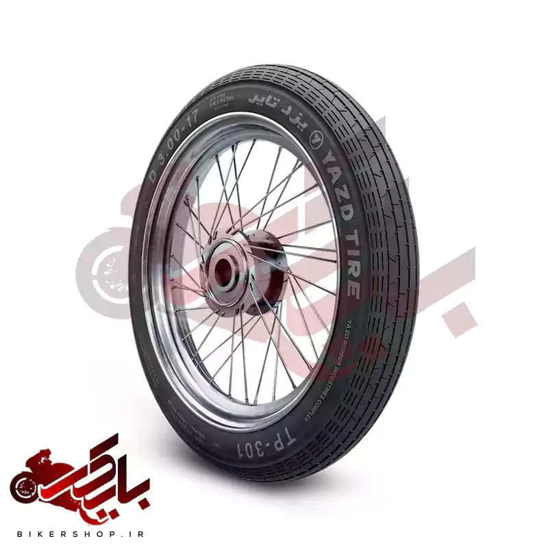 لاستیک 300/17 یزد تایر مناسب جلو باکسر