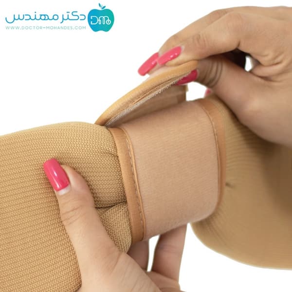 گردنبند طبی نرم قابل تنظیم سماطب کد 1023 — تصویر ۸
