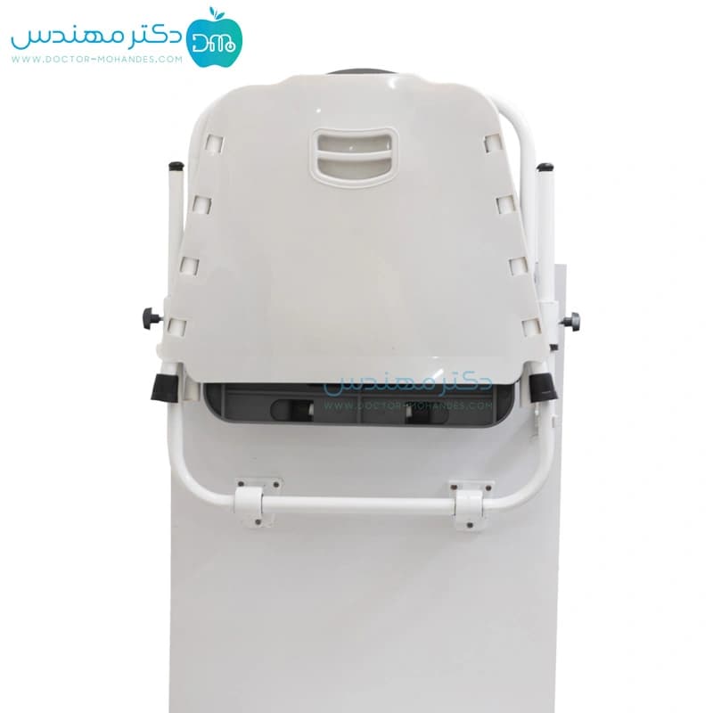 توالت فرنگی دیواری تاشو تیوان طب (پایه آلومینیومی) بدون قیف — تصویر ۸