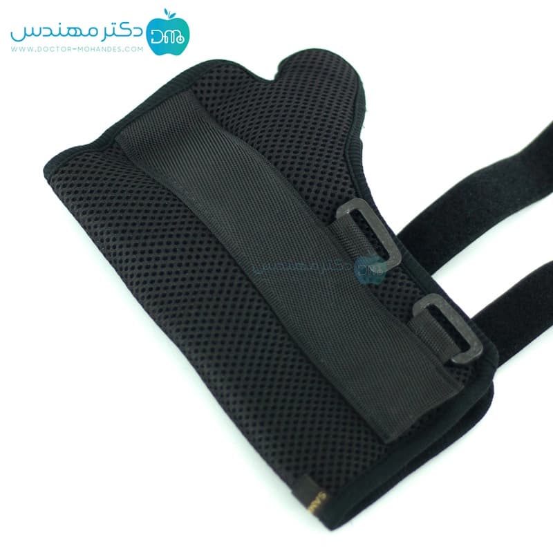 مچ بند آتل دار با پارچه سه بعدی سماطب کد 2012 — تصویر ۵