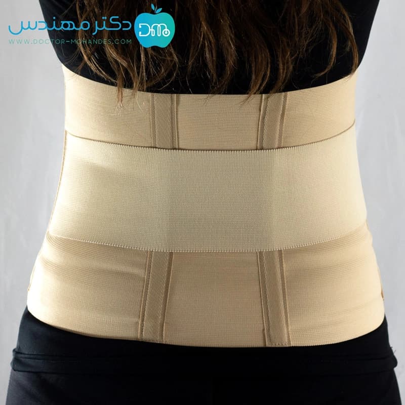 شکم بند با کش دوبل (رقابتی) کد 4039 — تصویر ۶