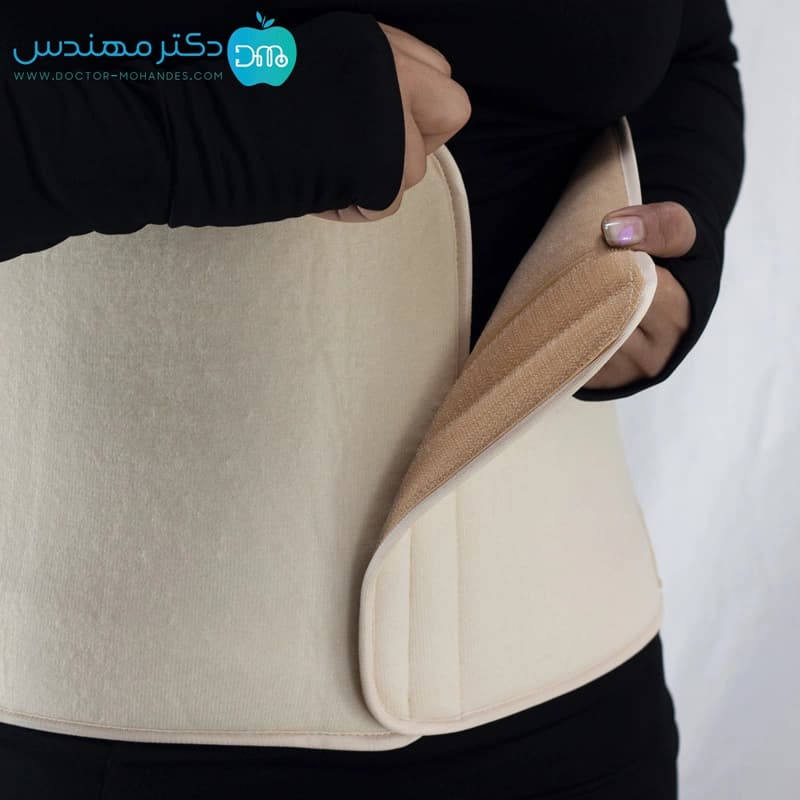 شکم بند با کش دوبل (رقابتی) کد 4039 — تصویر ۸