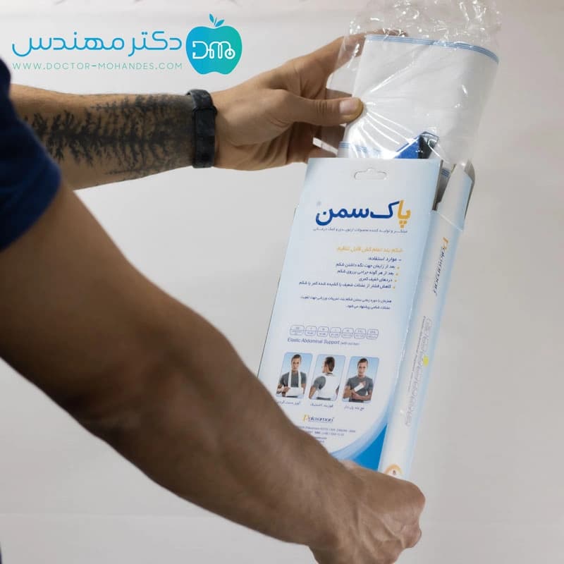 شکم بند طبی تمام کش (پس از جراحی) پاک سمن کد 014 — تصویر ۴