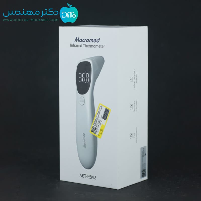 تب سنج پیشانی ماکرومد AET-R842 — تصویر ۸