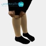 جوراب واریس بدون کفی زیر زانو BD سما طب کد 7016 — تصویر ۱۰