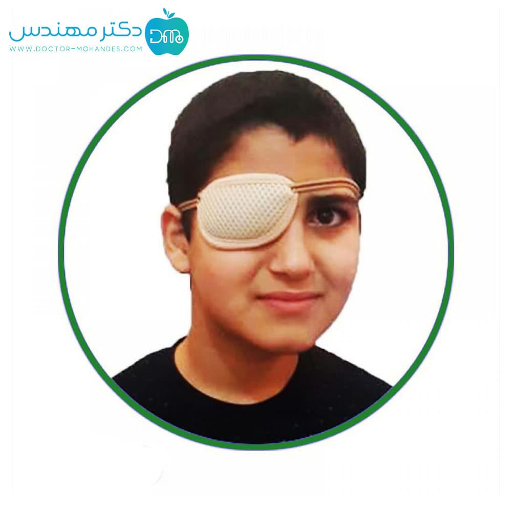 چشم بند تنبلی چشم سماطب کد 7027