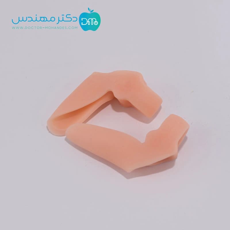 محافظ هالوکس والگوس ژله ای دو انگشتی سما طب 6051 — تصویر ۵