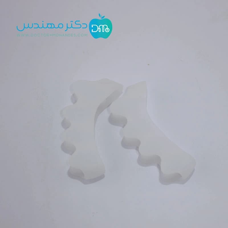 پد ژله ای هالوکس والگوس پنج انگشتی سما طب کد 6058 — تصویر ۷