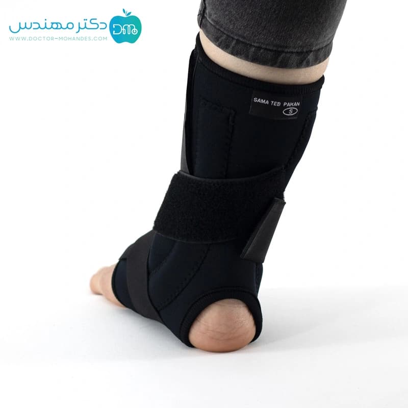 قوزک بند آتل دار نئوپرن سماطب کد 6026 — تصویر ۱۰