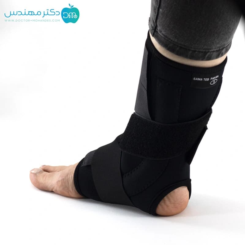 قوزک بند آتل دار نئوپرن سماطب کد 6026
