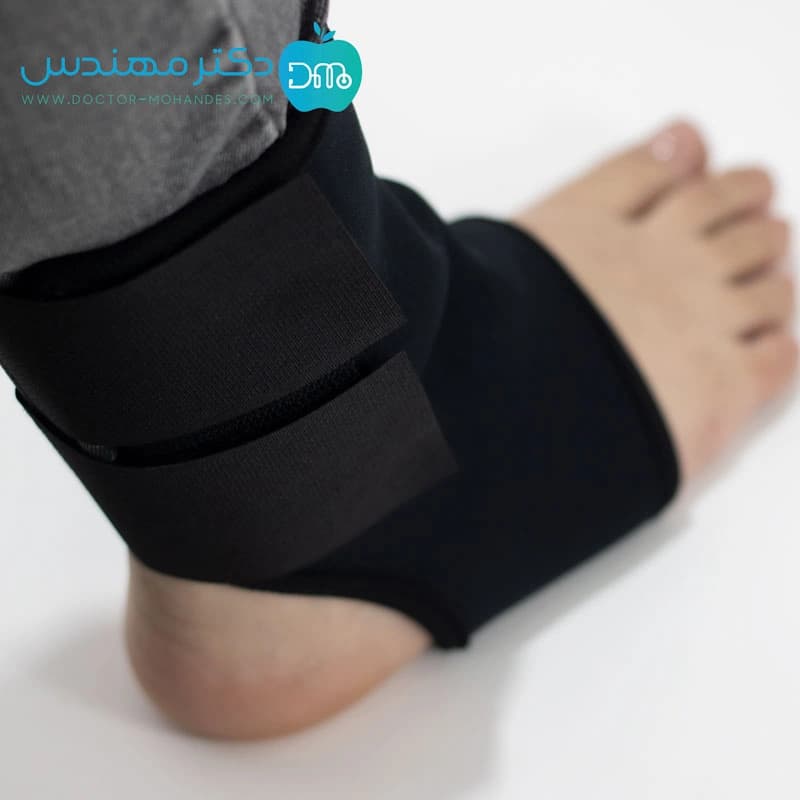 قوزک بند قابل تنظیم نئوپرن سما طب کد 6012 — تصویر ۵